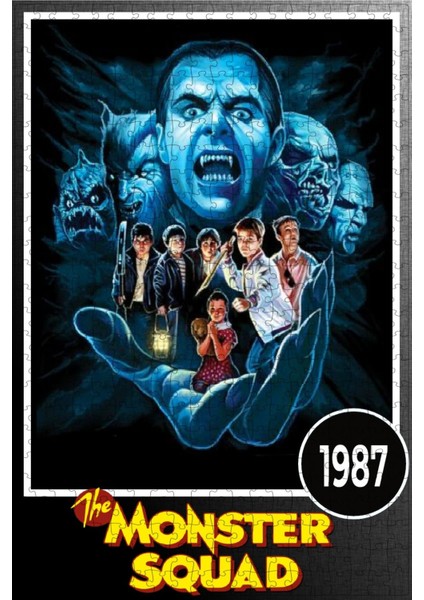 The Monster Squad (1987) Film Posterinin 500 Parça Puzzle Yapbozu