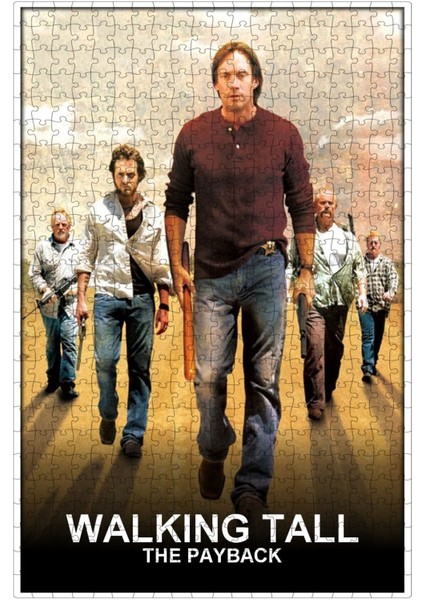 Walking Tall: The Payback (2007) Film Posterinin 500 Parça Puzzle Yapbozu