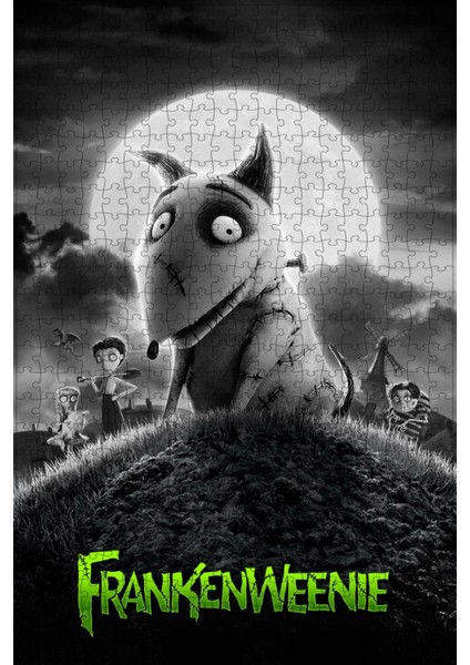 Frankenweenie (2012) Film Posterinin 500 Parça Puzzle Yapbozu