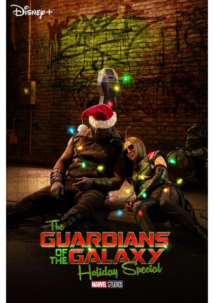 The Guardians Of The Galaxy Holiday Special 2022 Film Posterinin 500 Parça Puzzle Yapbozu Sürüm7 G66