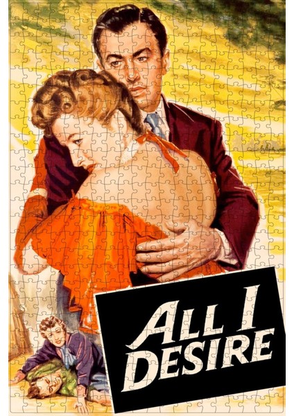 All I Desire (1953) Film Posterinin 500 Parça Puzzle Yapbozu