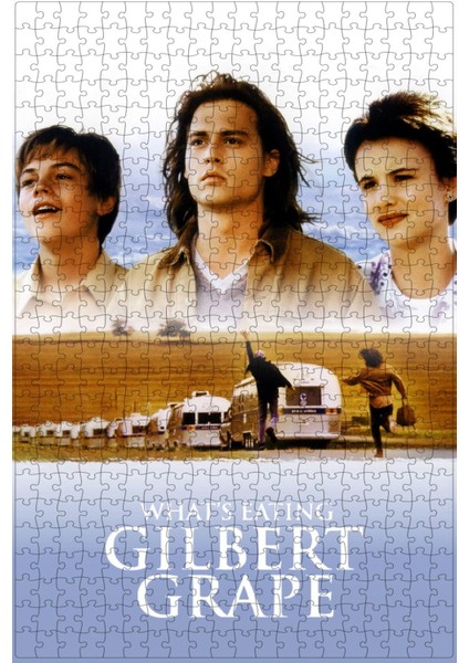 What's Eating Gilbert Grape (1993) Film Posterinin 500 Parça Puzzle Yapbozu