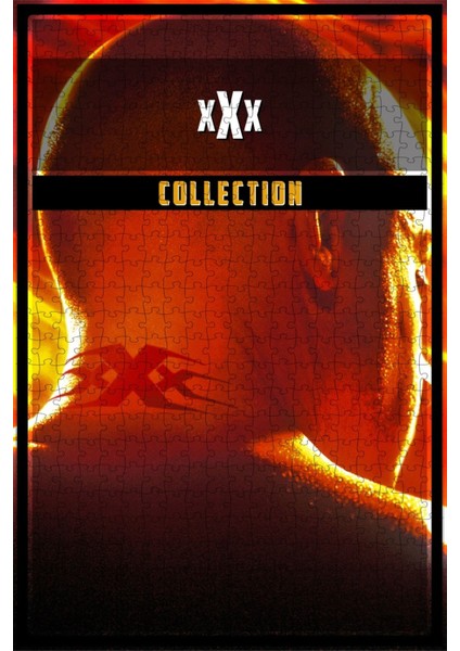 Xxx Collection Film Posterinin 500 Parça Puzzle Yapbozu Sürüm2