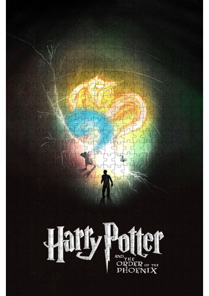 Harry Potter And The Order Of The Phoenix (2007) Film Posterinin 500 Parça Puzzle Yapbozu Sürüm3 F31