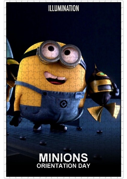 Minions: Orientation Day (2010) Film Posterinin 500 Parça Puzzle Yapbozu