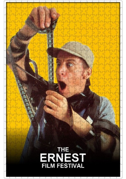 The Ernest Film Festival (1986) Film Posterinin 500 Parça Puzzle Yapbozu