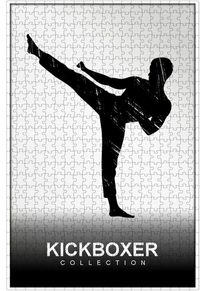 Kickboxer Collection Film Posterinin 500 Parça Puzzle Yapbozu