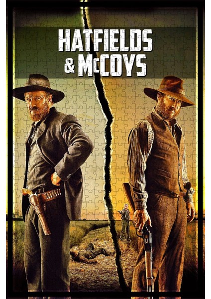 Hatfields & Mccoys (2012) Film Posterinin 500 Parça Puzzle Yapbozu