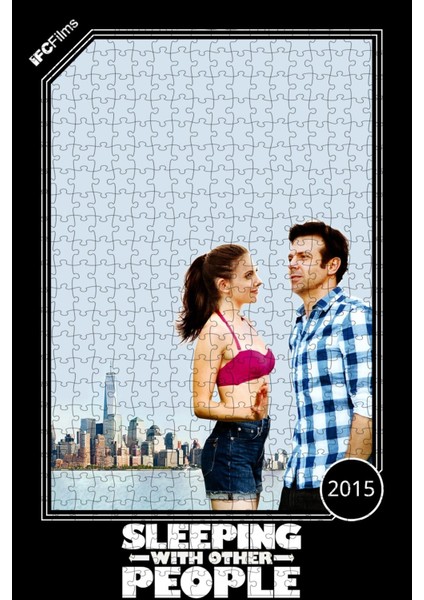 Sleeping With Other People (2015) Film Posterinin 500 Parça Puzzle Yapbozu