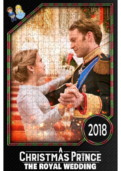 A Christmas Prince: The Royal Wedding (2018) Film Posterinin 500 Parça Puzzle Yapbozu