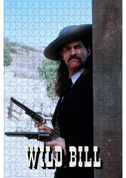 Wild Bill (1995) Film Posterinin 500 Parça Puzzle Yapbozu Sürüm2