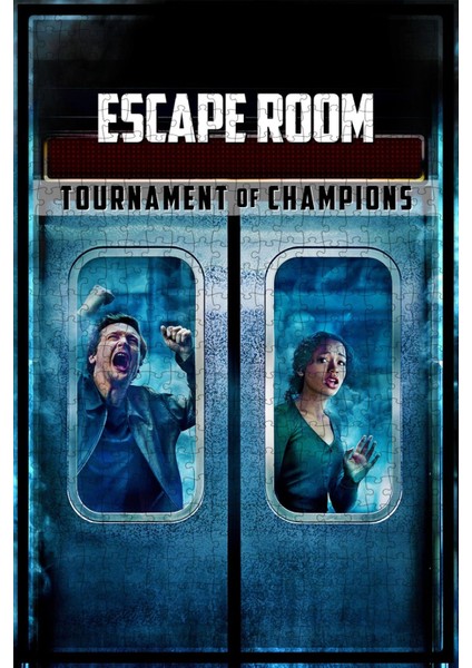 Escape Room: Tournament Of Champions (2021) Film Posterinin 500 Parça Puzzle Yapbozu