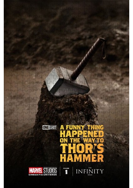 One-Shot: A Funny Thing Happened On The Way To Thor's Hammer Film 500 Parça Puzzle Yapbozu