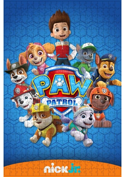 Paw Patrol (2013) Film Posterinin 500 Parça Puzzle Yapbozu