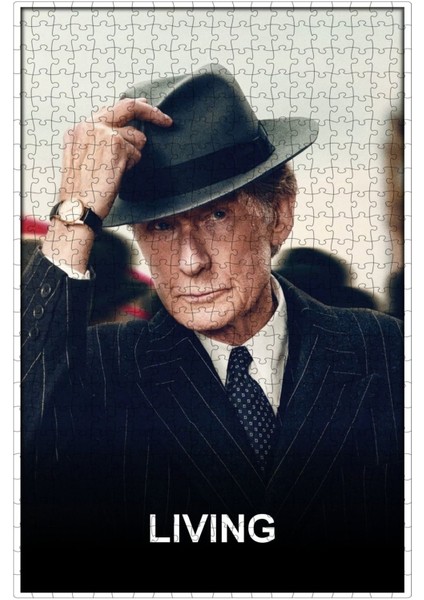 Living (2022) Film Posterinin 500 Parça Puzzle Yapbozu