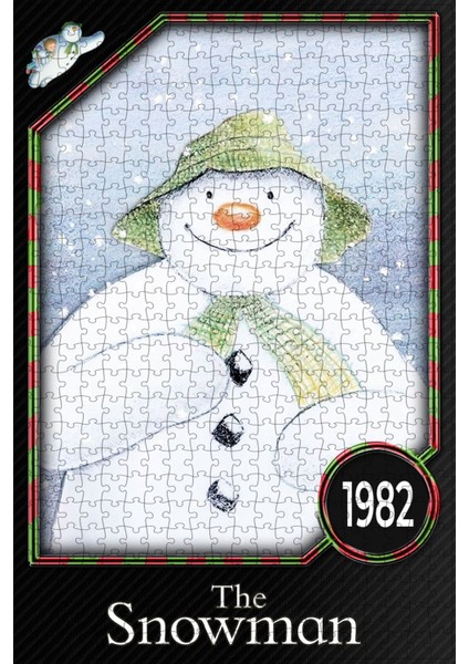 The Snowman (1982) Film Posterinin 500 Parça Puzzle Yapbozu