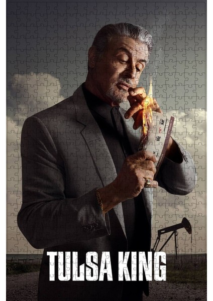 Tulsa King (2022) Film Posterinin 500 Parça Puzzle Yapbozu Sürüm7 O39