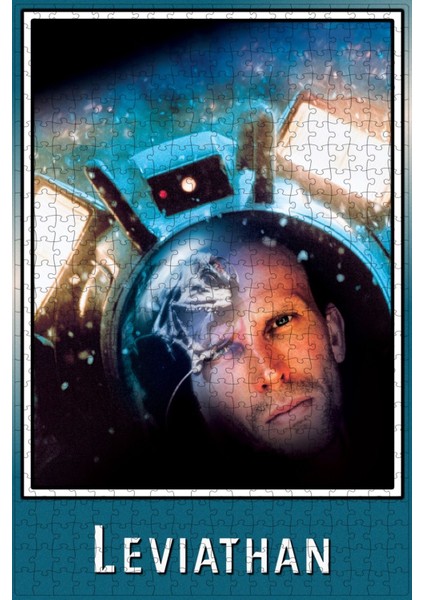 Leviathan (1989) Film Posterinin 500 Parça Puzzle Yapbozu