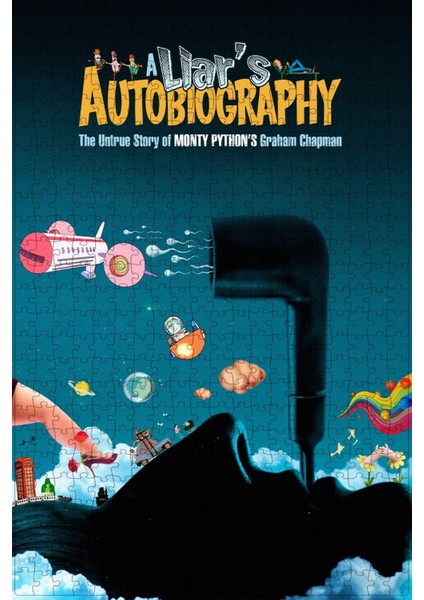 A Liar's Autobiography: (2012) Film Posterinin 500 Parça Puzzle Yapbozu