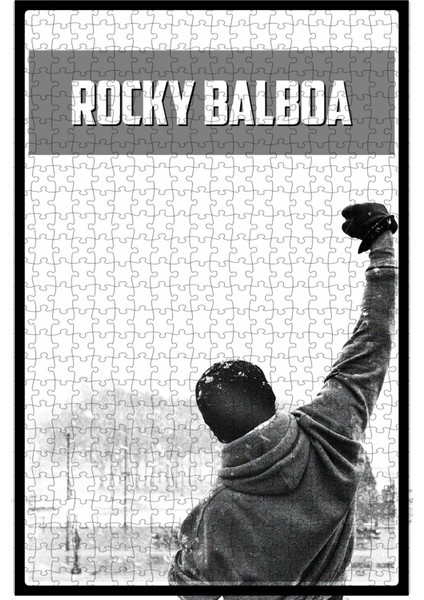 Rocky Balboa (2006) Film Posterinin 500 Parça Puzzle Yapbozu D27