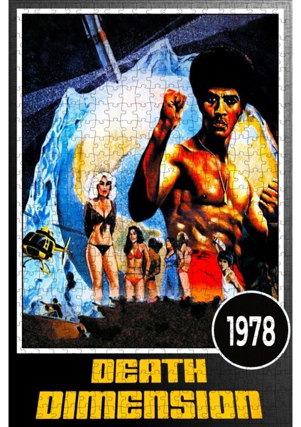 Death Dimension (1978) Film Posterinin 500 Parça Puzzle Yapbozu