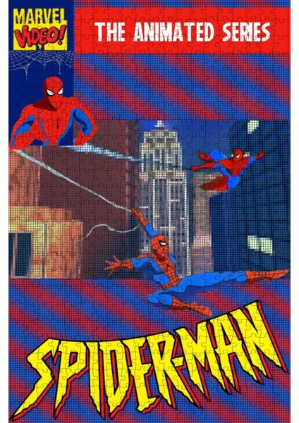 Spider-Man (1994) Film Posterinin 500 Parça Puzzle Yapbozu