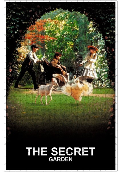 The Secret Garden (1993) Film Posterinin 500 Parça Puzzle Yapbozu