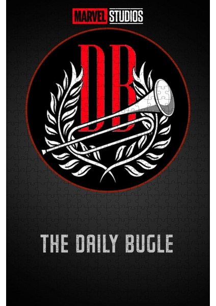 The Daily Bugle (2019) Film Posterinin 500 Parça Puzzle Yapbozu O33