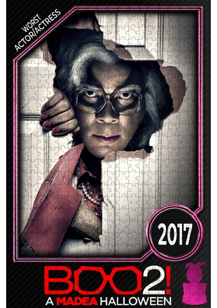 Boo 2! A Madea Halloween (2017) Film Posterinin 500 Parça Puzzle Yapbozu