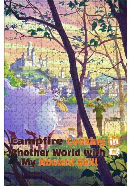 Campfire Cooking In Another World With My Absurd Skill 2023 Film Posterinin 500 Parça Puzzle Yapbozu