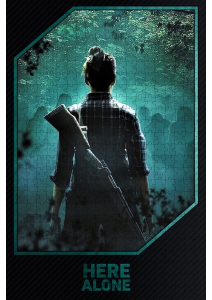 Here Alone (2016) Film Posterinin 500 Parça Puzzle Yapbozu
