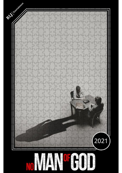 No Man Of God (2021) Film Posterinin 500 Parça Puzzle Yapbozu Sürüm2