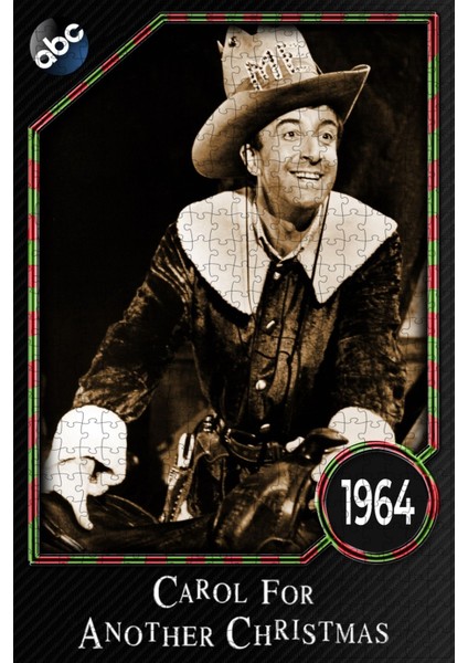 Carol For Another Christmas (1964) Film Posterinin 500 Parça Puzzle Yapbozu