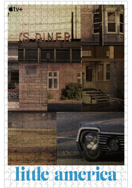 Little America (2020) Film Posterinin 500 Parça Puzzle Yapbozu Sürüm3