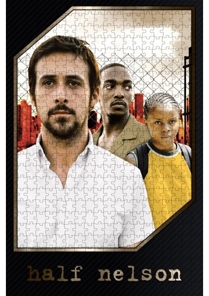 Half Nelson (2006) Film Posterinin 500 Parça Puzzle Yapbozu