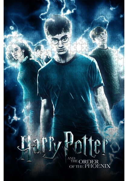 Harry Potter And The Order Of The Phoenix (2007) Film Posterinin 500 Parça Puzzle Yapbozu Sürüm2