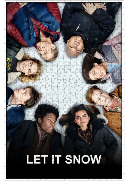 Let It Snow (2019) Film Posterinin 500 Parça Puzzle Yapbozu Sürüm2
