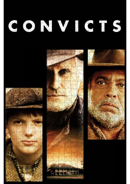 Convicts (1991) Film Posterinin 500 Parça Puzzle Yapbozu Sürüm2