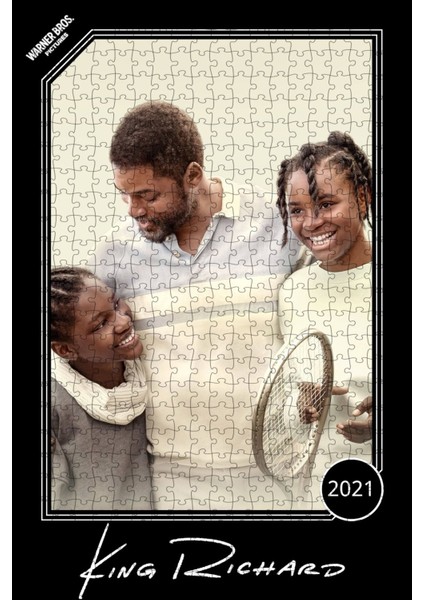 King Richard (2021) Film Posterinin 500 Parça Puzzle Yapbozu