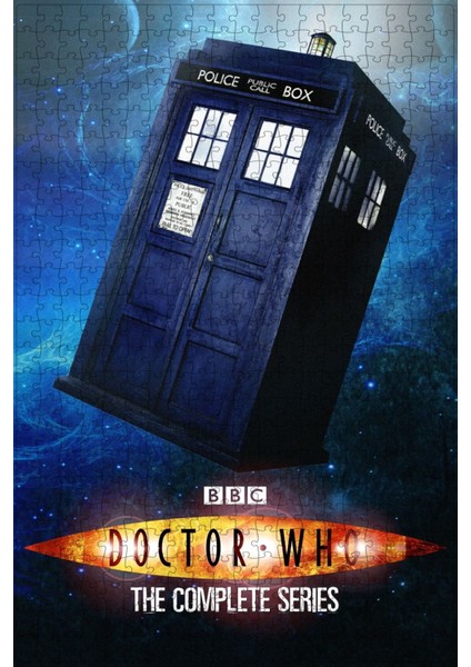 Doctor Who (1963) Film Posterinin 500 Parça Puzzle Yapbozu Sürüm6