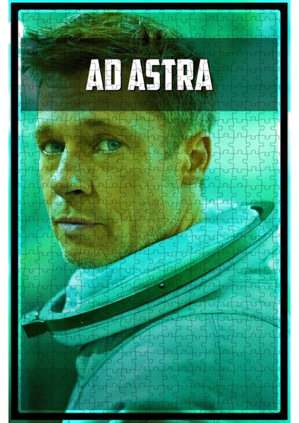 Ad Astra (2019) Film Posterinin 500 Parça Puzzle Yapbozu