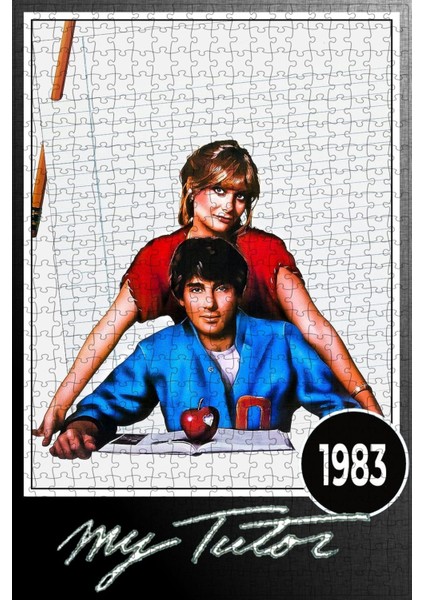 My Tutor (1983) Film Posterinin 500 Parça Puzzle Yapbozu