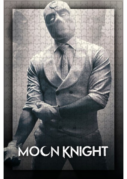 Moon Knight (2022) Film Posterinin 500 Parça Puzzle Yapbozu Sürüm3 R18