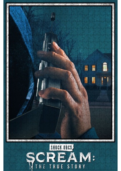 Scream: The True Story (2022) Film Posterinin 500 Parça Puzzle Yapbozu Sürüm2