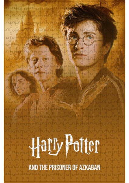 Harry Potter And The Prisoner Of Azkaban (2004) Film Posterinin 500 Parça Puzzle Yapbozu S66