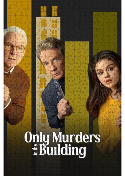 Only Murders In The Building (2021) Film Posterinin 500 Parça Puzzle Yapbozu