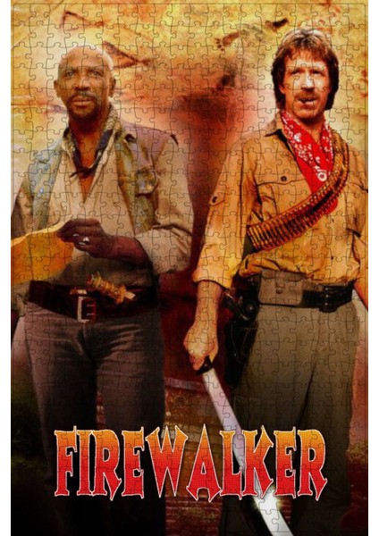 Firestarter (2022) Film Posterinin 500 Parça Puzzle Yapbozu Sürüm3