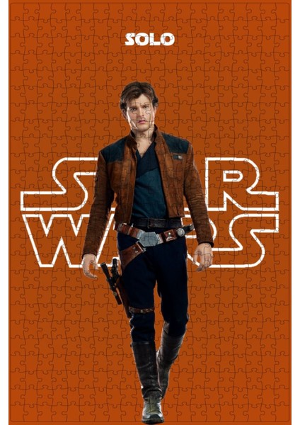 Solo: A Star Wars Story (2018) Film Posterinin 500 Parça Puzzle Yapbozu Sürüm2
