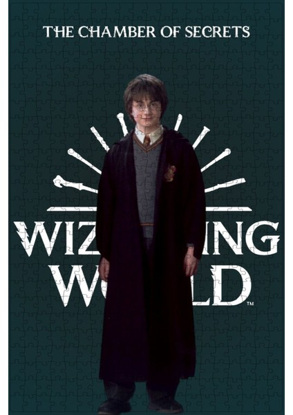 Harry Potter And The Chamber Of Secrets (2002) Film Posterinin 500 Parça Puzzle Yapbozu Sürüm5 J64