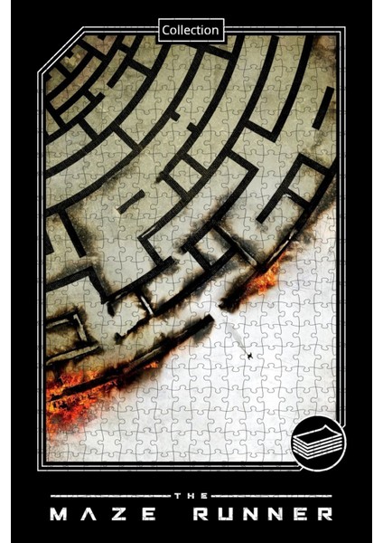 The Maze Runner Collection Film Posterinin 500 Parça Puzzle Yapbozu